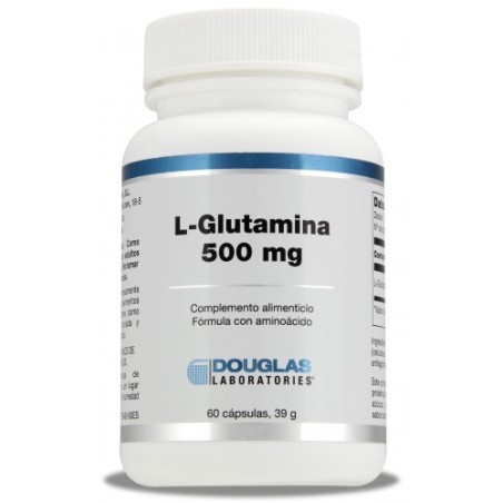 Douglas L-Glutamina 500mg (60 cápsulas) | Farmacia Tuset