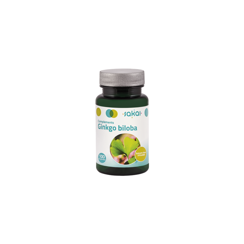 Sakai Ginkgo Biloba (100 comprimidos) | Farmacia Tuset