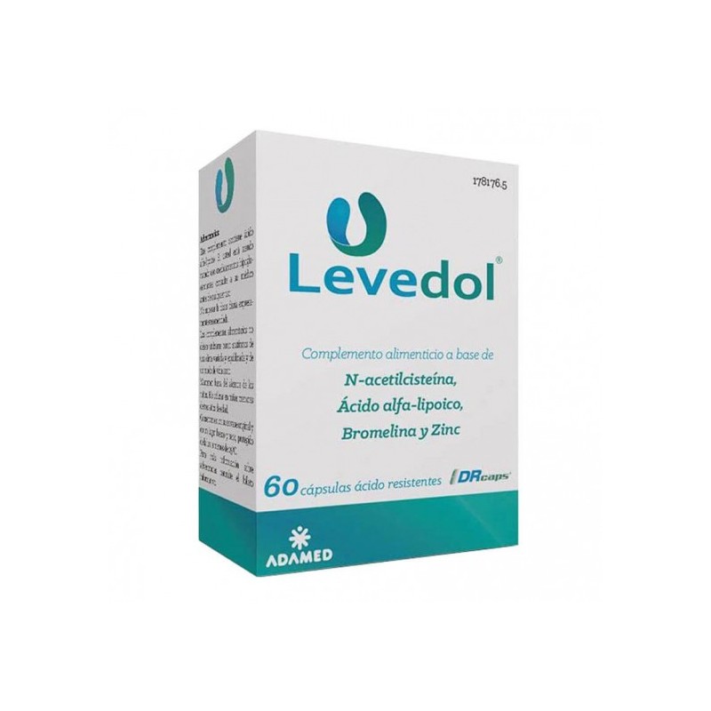 Levedol (60 cápsulas) | Farmacia Tuset