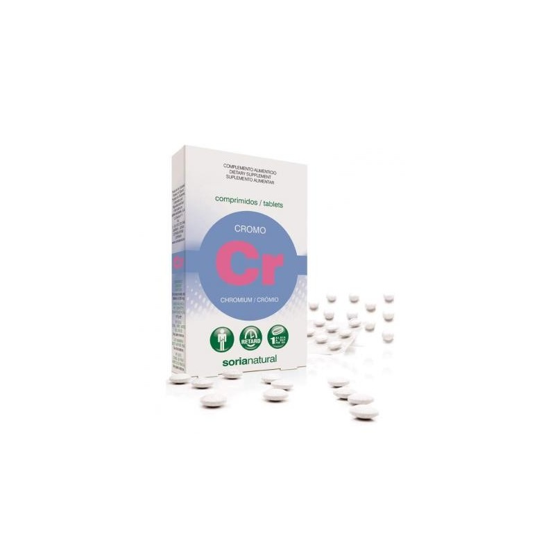 Soria Natural Cromo 24 comprimidos retard | Farmacia Tuset