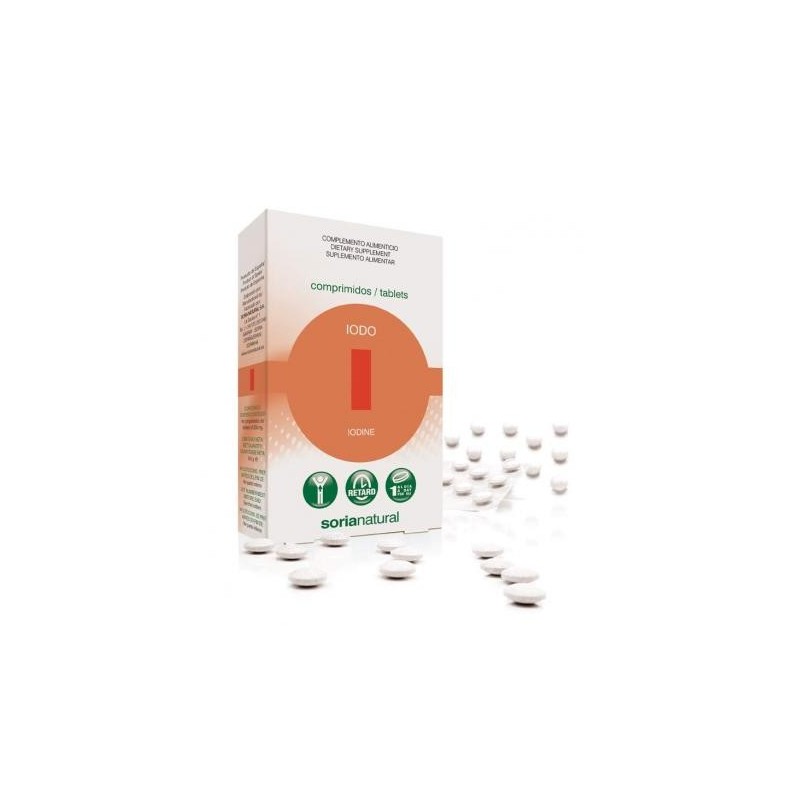 Soria Natural Iodo 48 comprimidos retard | Farmacia Tuset