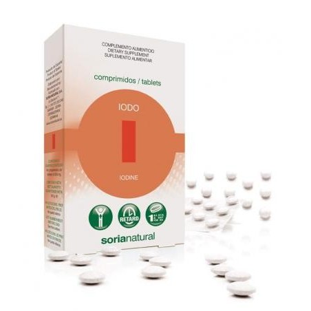 Soria Natural Iodo 48 comprimidos retard | Farmacia Tuset