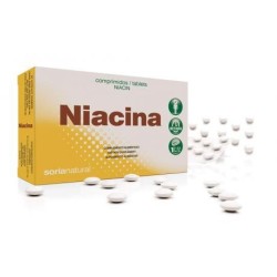 Soria Natural Niacina (vit. B3) 48 comprimidos retard | Farmacia Tuset