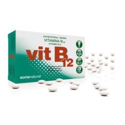 Soria Natural Vitamina B12 48 comprimidos retard | Farmacia Tuset