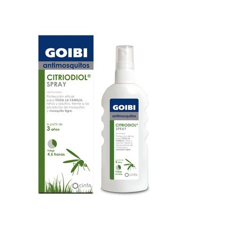 Goibi Antimosquitos Citriodiol Spray (100 ml) | Farmacia Tuset