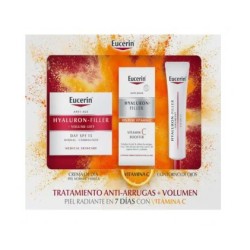 Eucerin Hyaluron Filler-Vol crema sia Piel seca -Vit C|Farmacia Tuset