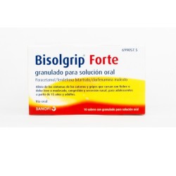 Bisolgrip Forte (10 sobres) | Farmacia Tuset