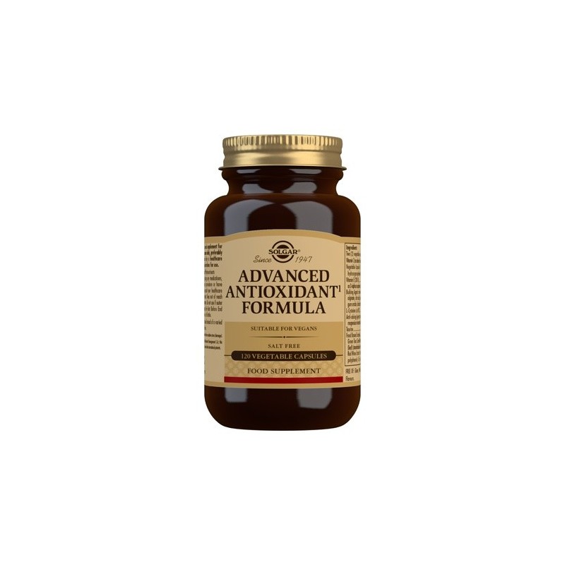 Solgar Fórmula Antioxidante Avanzada (120 caps) | Farmacia Tuset