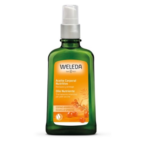 Weleda Aceite Corporal Espino Amarillo (100 ml) | Farmacia Tuset