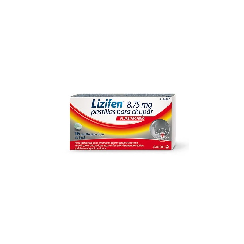 Lizifen pastillas sabor miel y limón.| Farmacia Tuset