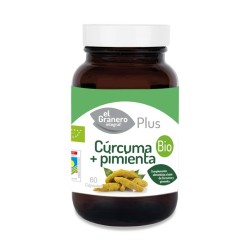 El Granero - Cúrcuma + Pimienta BIO (60 caps) | Farmacia Tuset