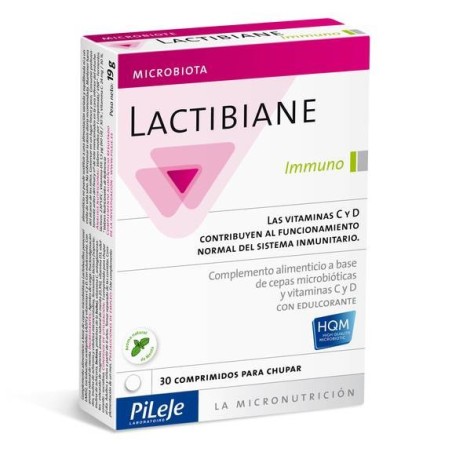 Pileje Lactibiane Immuno 30 comprimidos| Farmacia Tuset