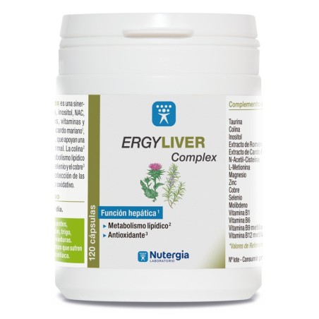 Nutergia Ergyliver Complex (120 caps) | Farmacia Tuset