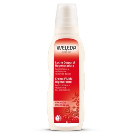 Weleda Leche Corporal de Granada | Farmacia Tuset.