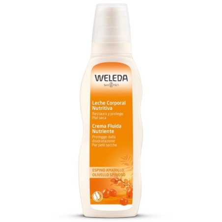 Weleda Leche Corporal de Espino Amarillo | Farmacia Tuset