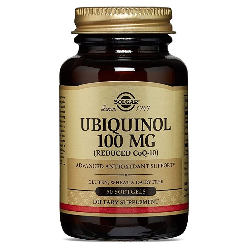 Solgar Ubiquinol 100mg (50 cápsulas) | Farmacia Tuset