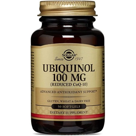 Solgar Ubiquinol 100mg (50 cápsulas) | Farmacia Tuset