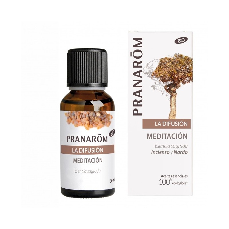 Pranarom Meditación Mezcla Difusión BIO (30 ml) | Farmacia Tuset 