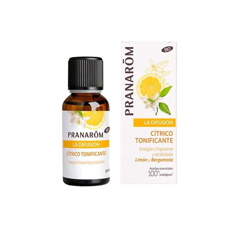 Pranarom Cítrico Tonificante Difusión BIO (30 ml) | Farmacia Tuset