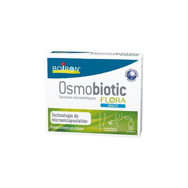 Boiron Osmobiotic Flora Adultos (12 sobres) | Farmacia Tuset