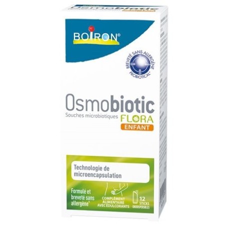 Boiron Osmobiotic Flora niño 12 sobres | Farmacia Tuset