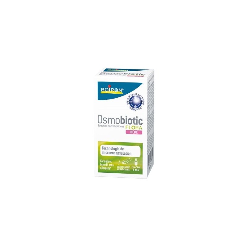 Boiron Osmobiotic Flora Bebe  1 frasco de 5 ml| Farmacia Tuset