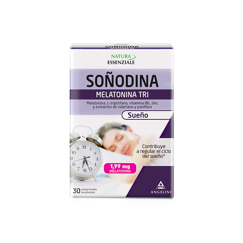 Angelini Soñodina Melatonina Tri (30 comp) | Farmacia Tuset