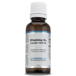 Douglas Vitamina D3 Líquida 1000UI (15 ml) | Farmacia Tuset