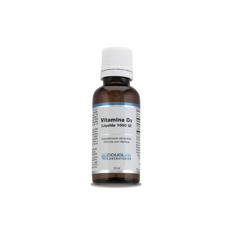 Douglas Vitamina D3 Líquida 1000UI (15 ml) | Farmacia Tuset