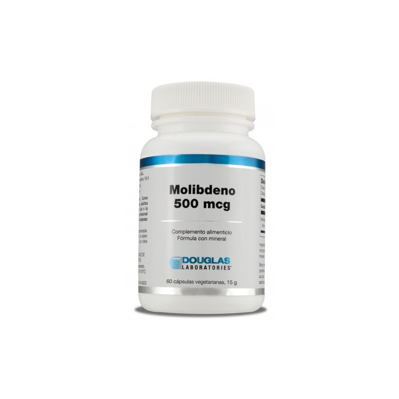 Douglas Molibdeno 500 mcg (60 caps) | Farmacia Tuset