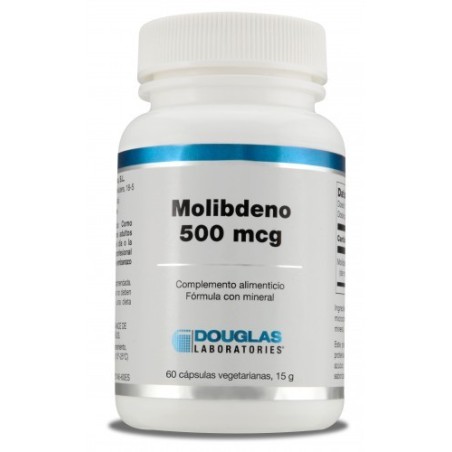 Douglas Molibdeno 500 mcg (60 caps) | Farmacia Tuset