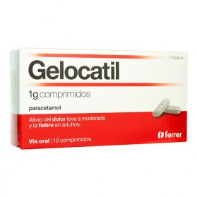 Gelocatil 1g (10 comprimidos) | Farmacia Tuset