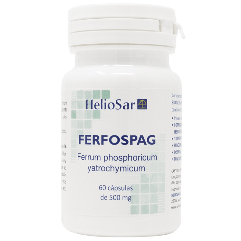 Heliosar Ferfospag (60 cápsulas) | Farmacia Tuset