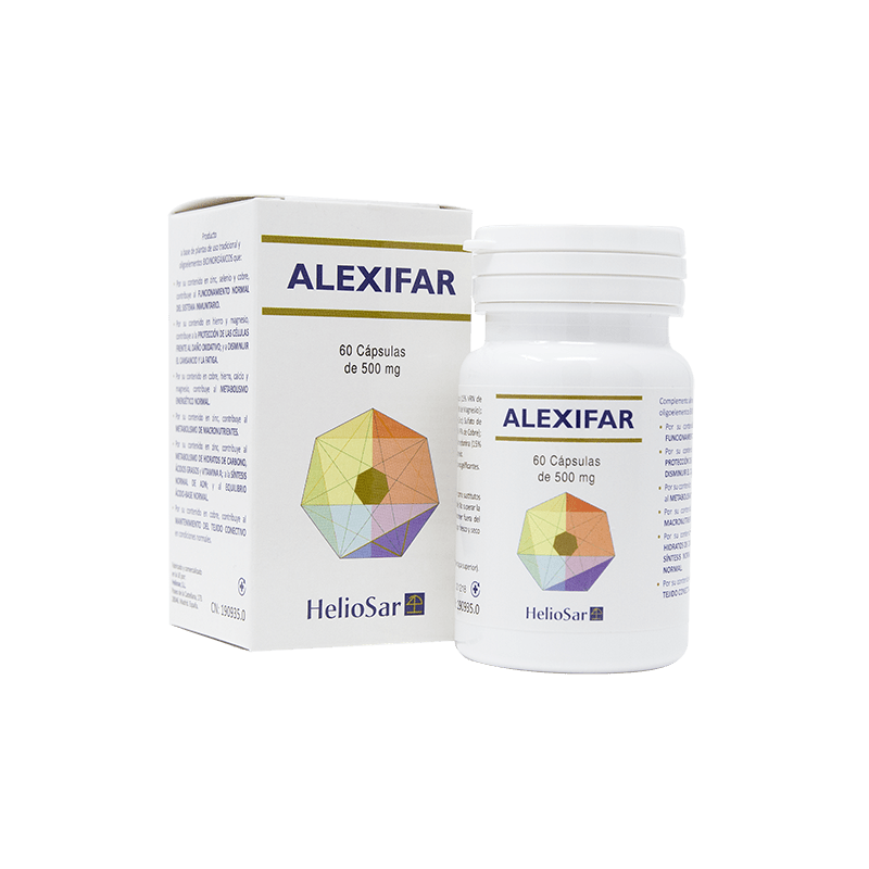 Heliosar Alexifar (60 cápsulas) | Farmacia Tuset