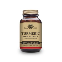 Solgar Turmeric (Curcuma) (60 caps) | Farmacia Tuset