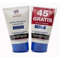 Neutrogena crema de manos duplo (45% dto 2ªunidad).Farmacia Tuset