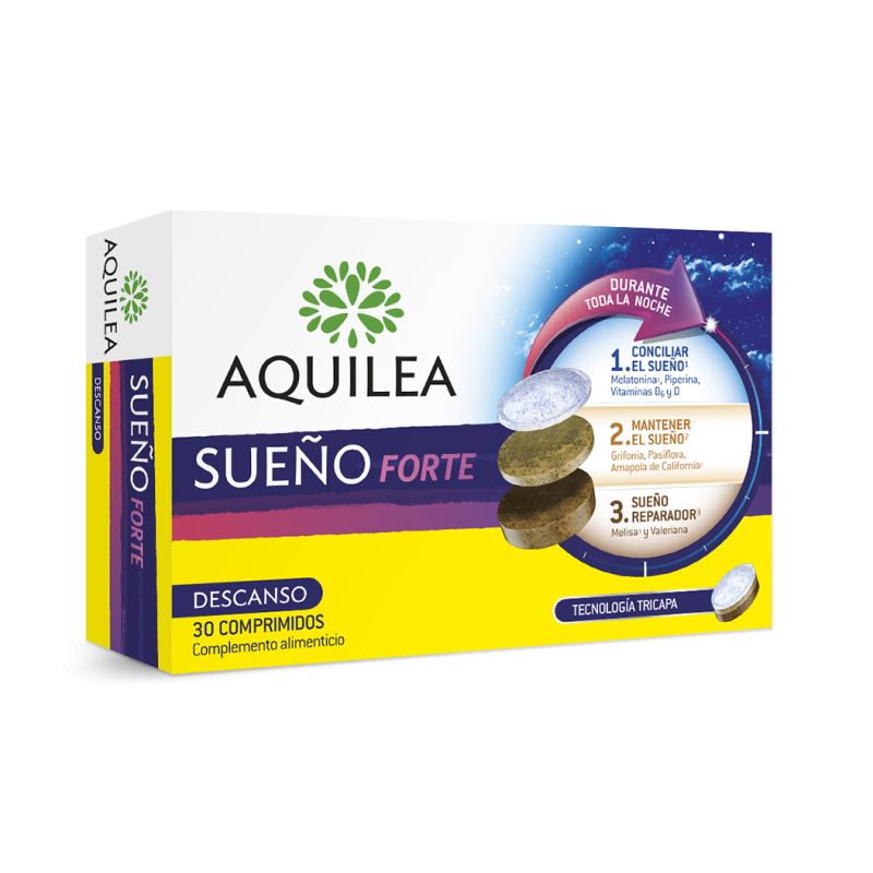 Aquilea sueño forte 30 comprimidos.| Farmacia Tuset