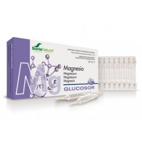 Soria Natural Glucosor Mgnesio 28 ampollas | Farmacia Tuset
