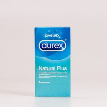 Durex Natural Plus preservativos 6 unidades| Farmacia Tuset