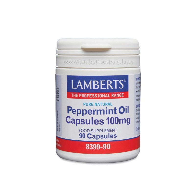 Lamberts Aceite de Menta 100mg (90 perlas) | Farmacia Tuset