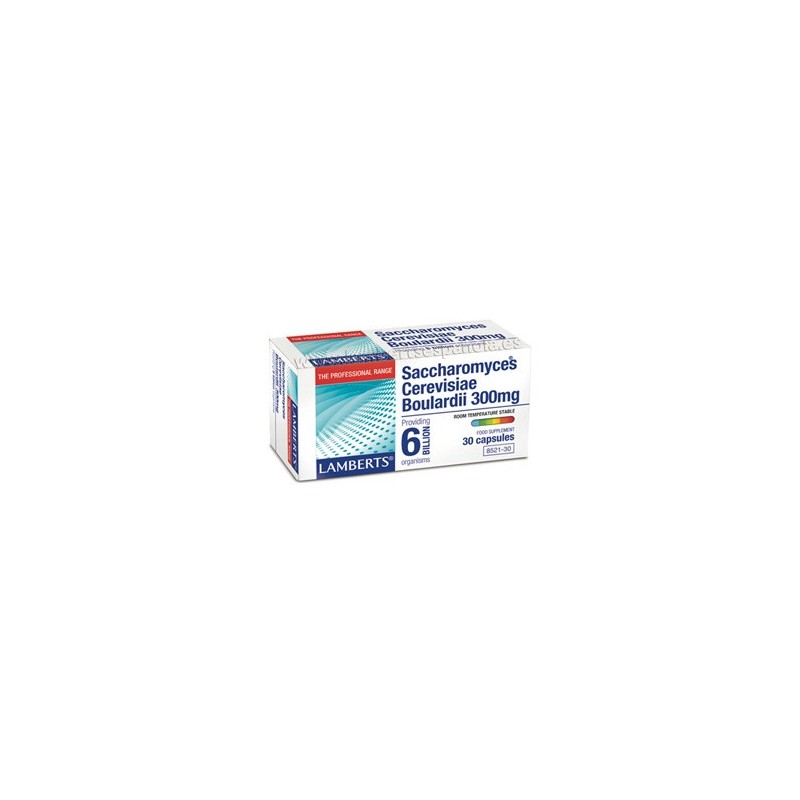 Lamberts Saccharomyces Cerevisae Boulardi 300mg| Farmacia Tuset