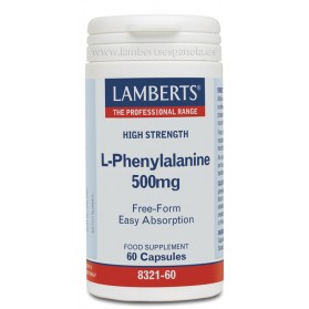 Lamberts L-Fenilalanina 500mg 60 cápsulas| Farmacia Tuset