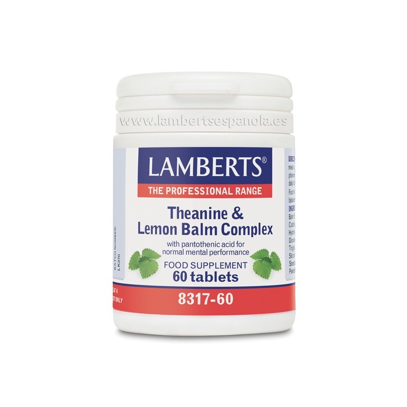 Lamberts Complejo de Teanina y Balsamo de Limon  | Farmacia Tuset