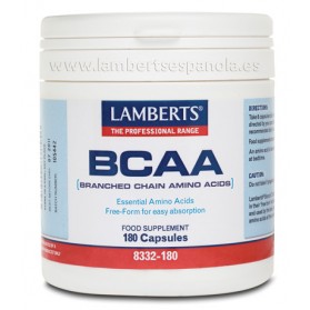 Lamberts BCAA 180 cápsulas| Farmacia Tuset