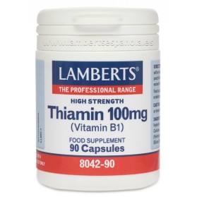 Lamberts Tiamina (Vitamina B1) 100mg 90 cápsulas.|Farmacia Tuset