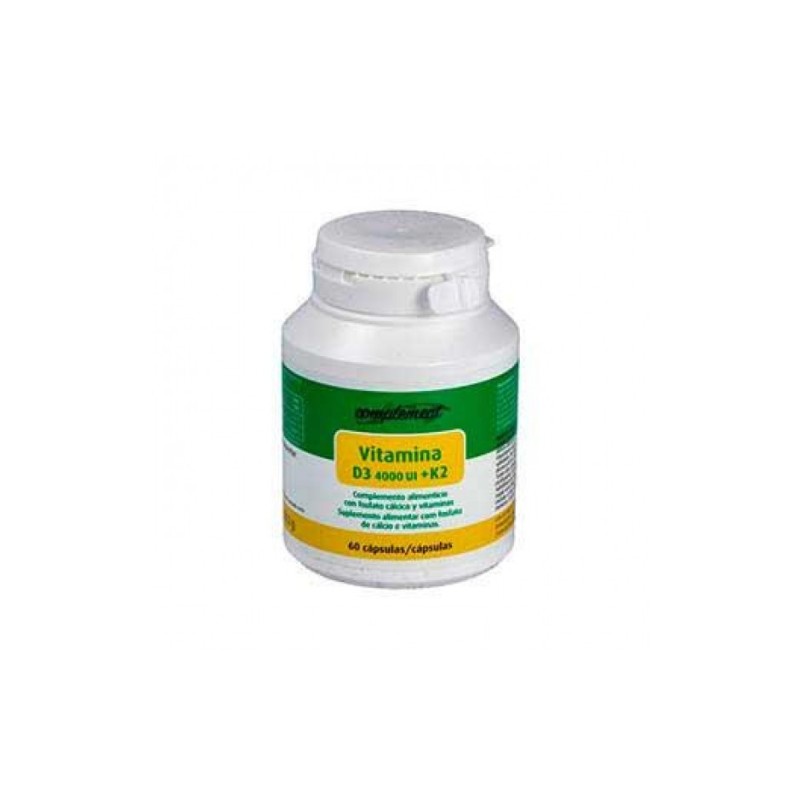 Complement Vit. D3 4000UI + K2 (60 caps) | Farmacia Tuset