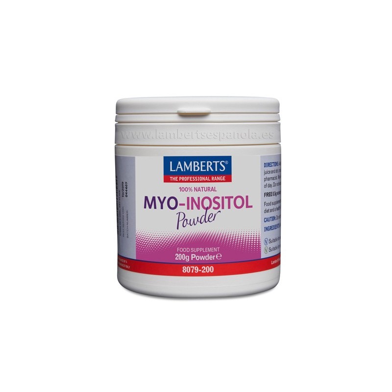 Lamberts Myo-Inositol polvo 200gramos| Farmacia Tuset