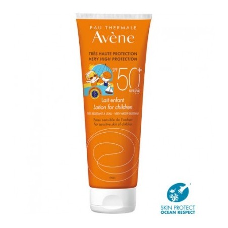 Avène Solar Leche Especial Niños FPS 50 (250 ml) | Farmacia Tuset