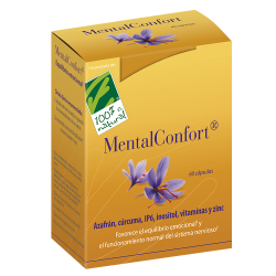 Mentalconfor-t Cien por Cien Natural- 60 cápsulas | Farmacia Tuset