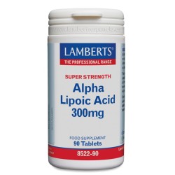 Lamberts Ácido Alfa-Lipoico 300mg 90 tabletas | Farmacia Tuset.